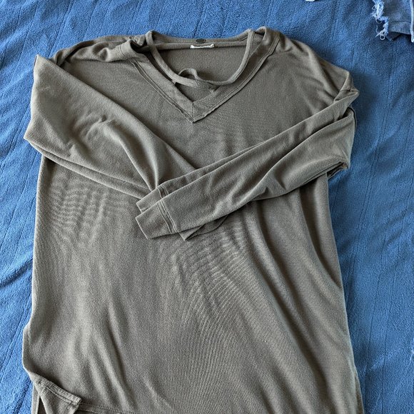 Copio Cross Front Tunic Sweater - Picture 1 of 1